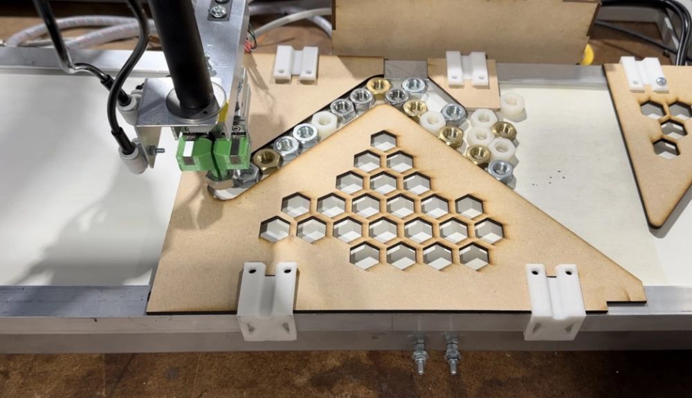 image of a hardware sorting system
